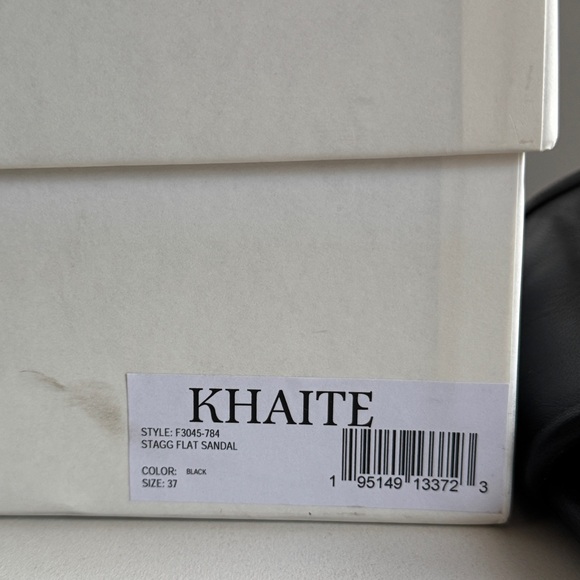 Khaite Stagg Leather Flats - Picture 3 of 7